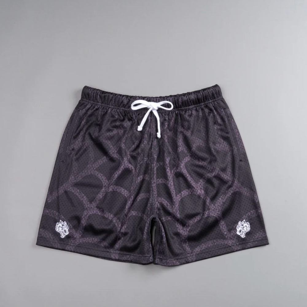 DARC SPORT X VENOM MARVEL “Symbiote” Web Mesh Shorts BLACK SIZE SMALL SOLD OUT